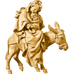 María en burro para huida a Egipto